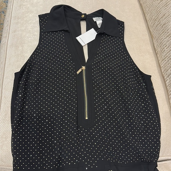 NWT - RARE Cache Studded Romper - Size Medium - Picture 5 of 8